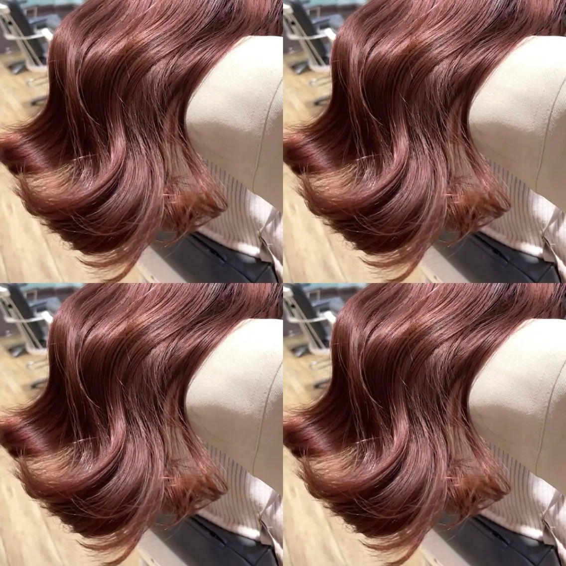 ミディアム カラー 大人可愛い透明感🌟 小顔・韓国髪🌟野中のヘアスタイル
