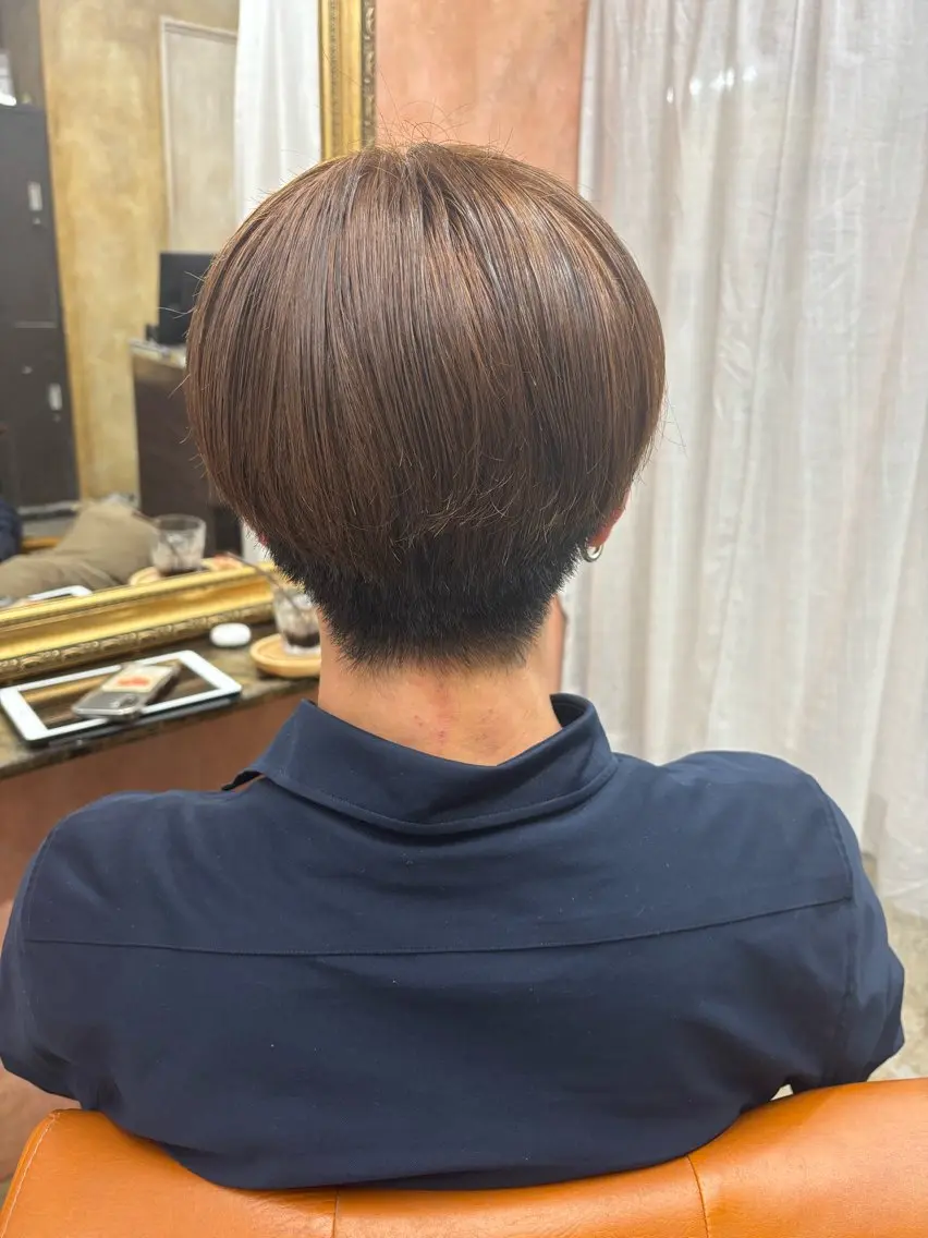 ヘアカラー 大本 涼風のヘアスタイル