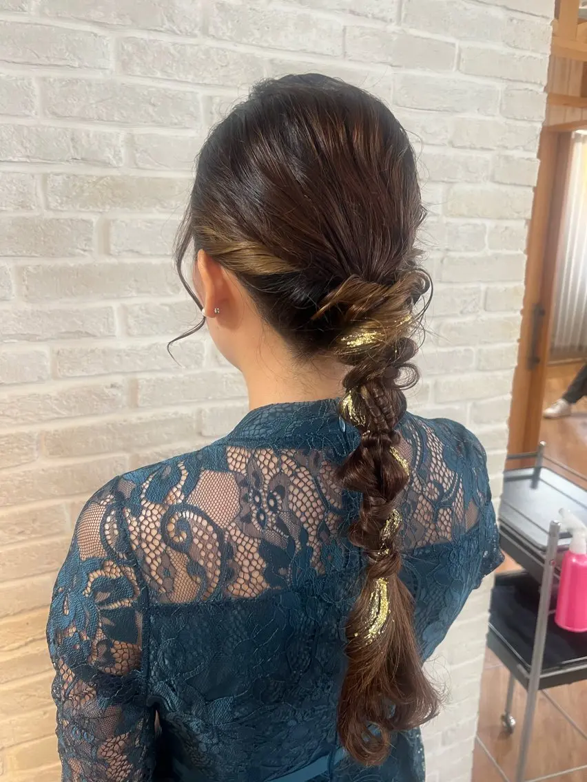 ロング ヘアアレンジ Topstylist YUKIのヘアスタイル