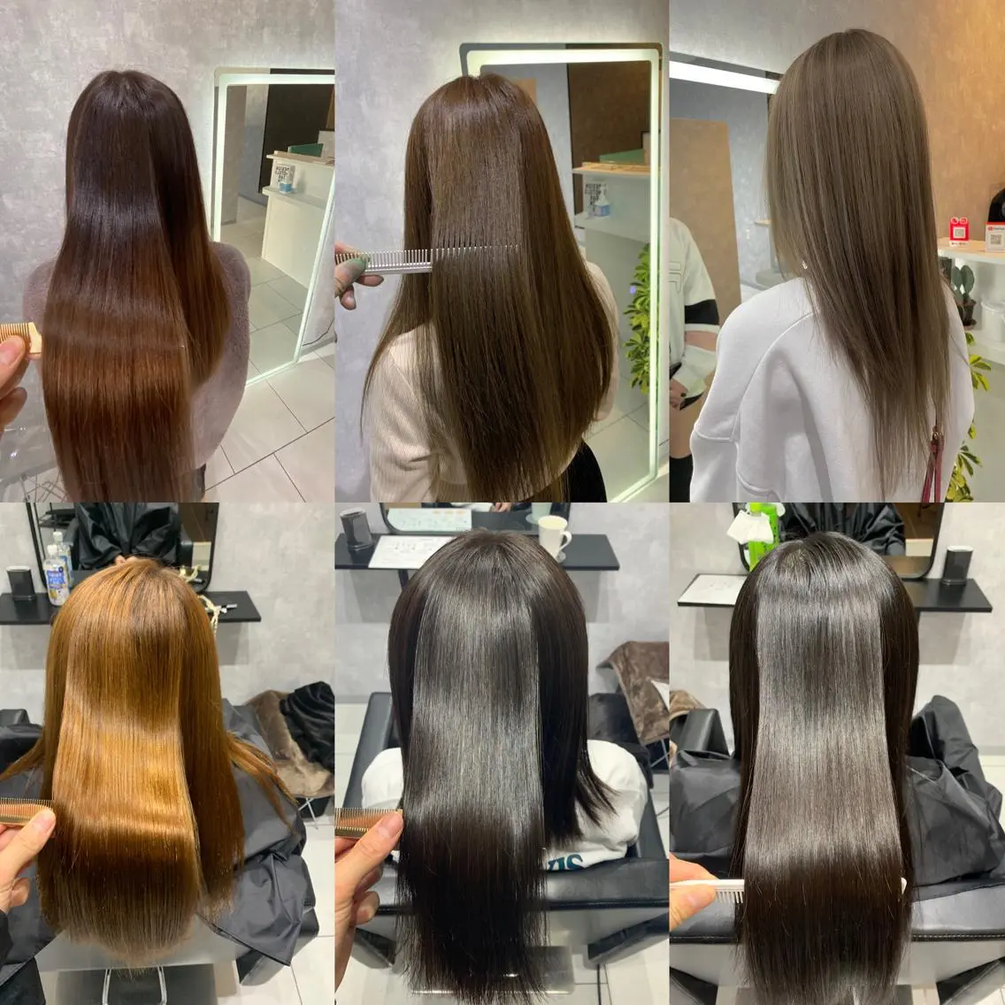縮毛矯正+Aujua 3stepトリートメントの写真