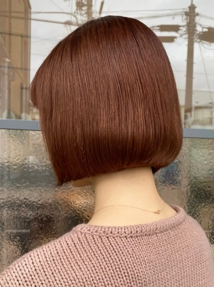 ショート カット ヘアカラー BASSA鷺ノ宮 🔥⚡️OTUKAのヘアスタイル