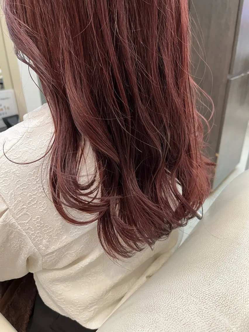 カラー かとう はるかのヘアスタイル
