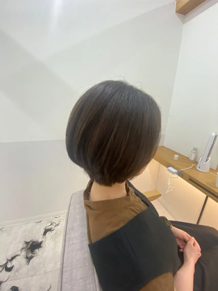 ショート マツモト シゲキのヘアスタイル