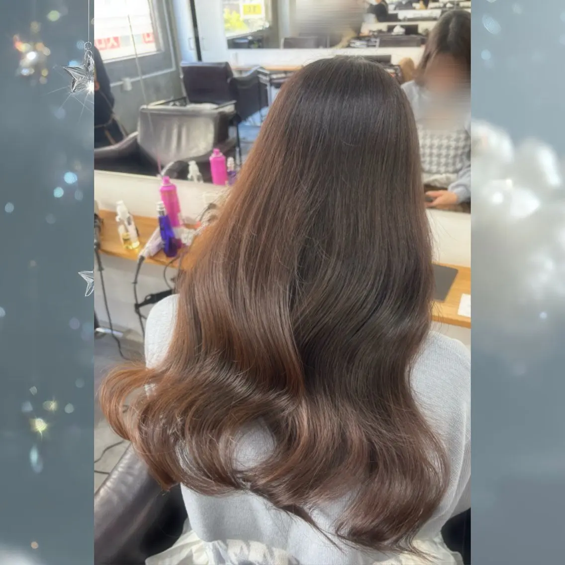 ロング ヘアアレンジ ヘアセット 河原 彩心【練習モデル】のヘアスタイル