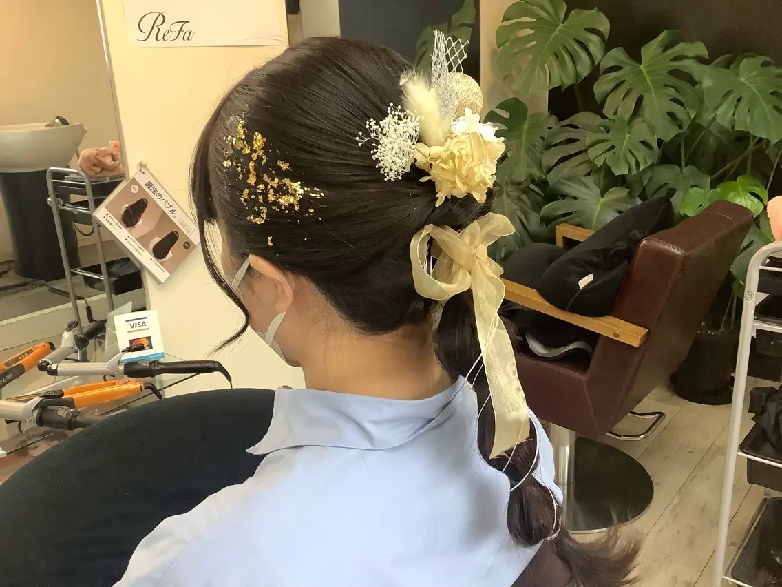 ヘアアレンジ 藤原 宏文のヘアスタイル