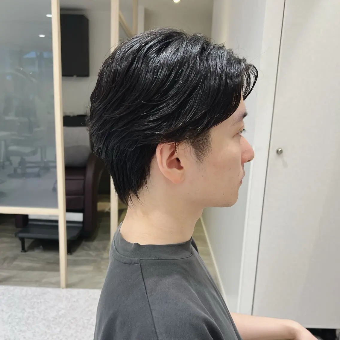 パーマ メンズ フェザーパーマ メンズパーマ カット パーマ Ash宮前平/パーマ /縮毛矯正/鈴木和也のヘアスタイル