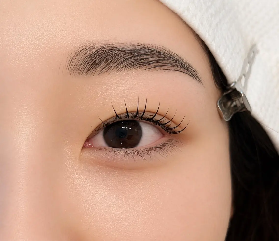 【ミニモ学割U24】🐣眉毛WAX+まつ毛パーマ 最終受付は18:30までです🙇🏻♀️の写真