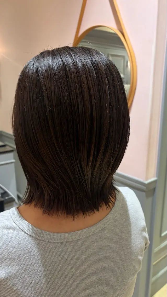 (水金限定⚠️)レイヤーボブカット+サービストリートメント🌟の写真