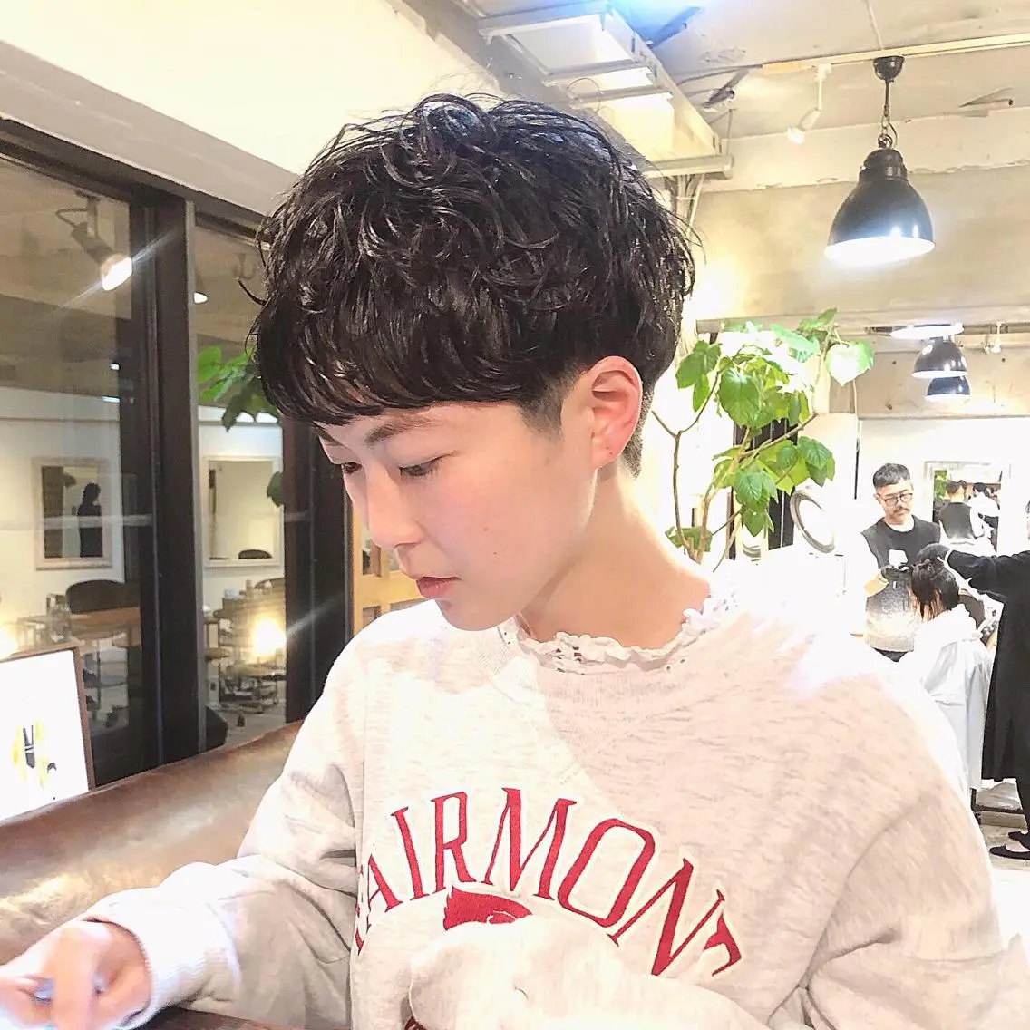 ショート ショートヘア カット パーマ 後藤 雅貴のヘアスタイル