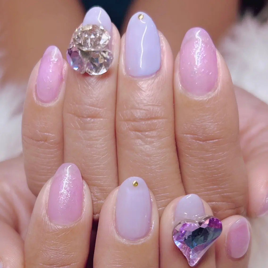 ネイル ハンドネイル NailSpace 猫のいるネイルサロンのネイルデザイン