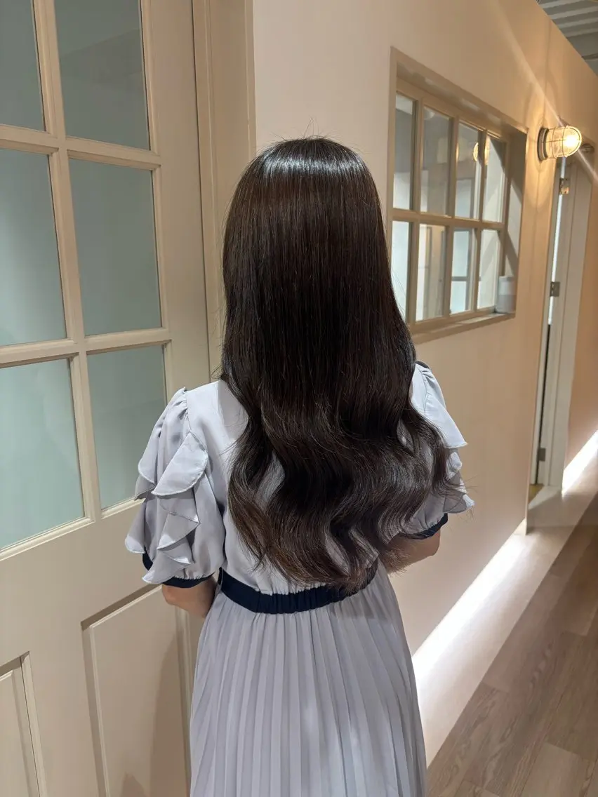 ミディアム ヘアカラー 大塚 美侑のヘアスタイル
