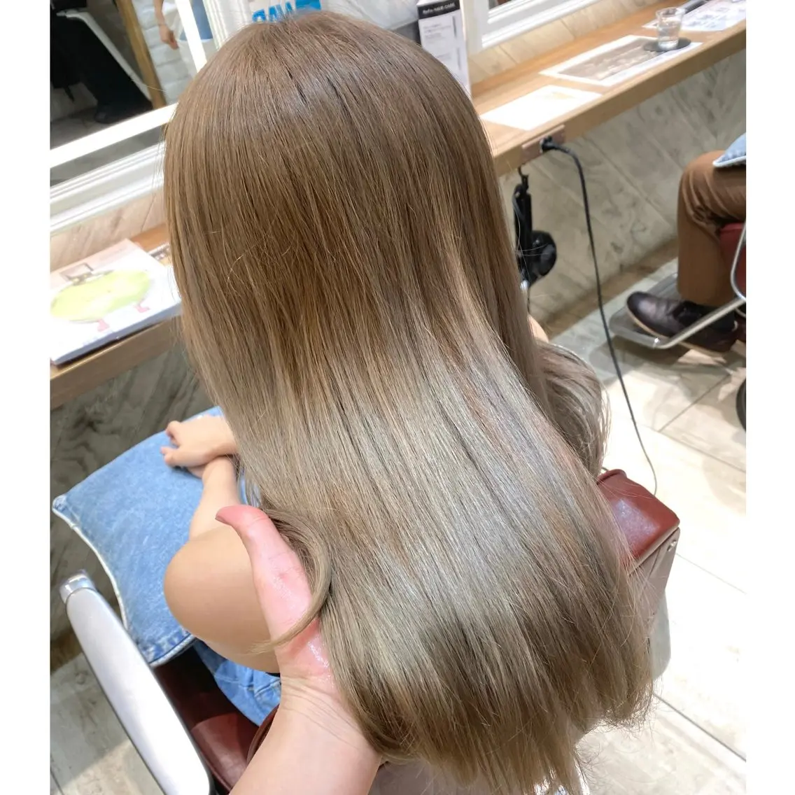 カラー ヘアカラー ゆるふわパーマ🌼 アレンジ🌼リョウカのヘアスタイル