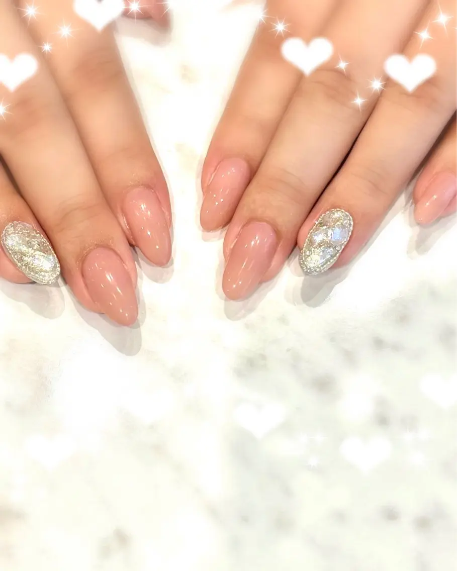 ネイル ハンドネイル ハンドケア 𝗝𝗨𝗥𝗜🎀 niconail三鷹のネイルデザイン