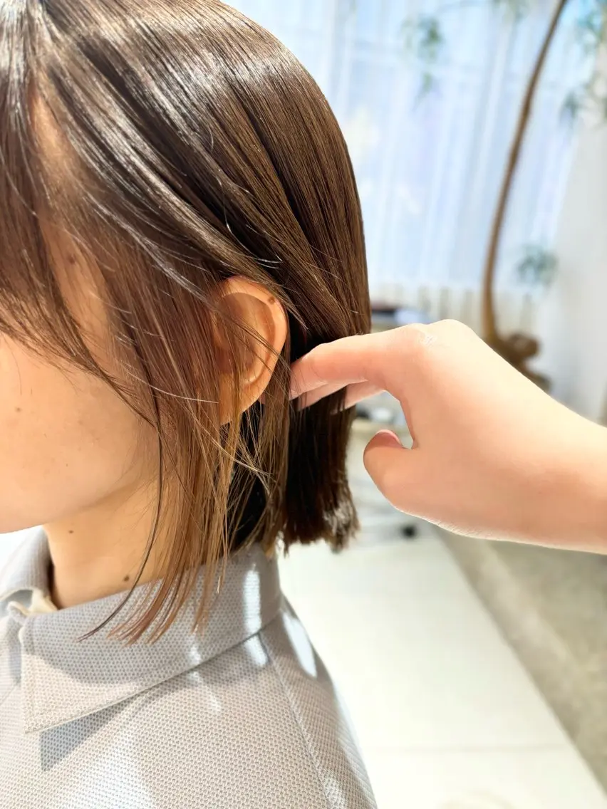 カラー ヘアカラー トリートメント 竹内 裕香🫧 hairdo千葉中央のヘアスタイル