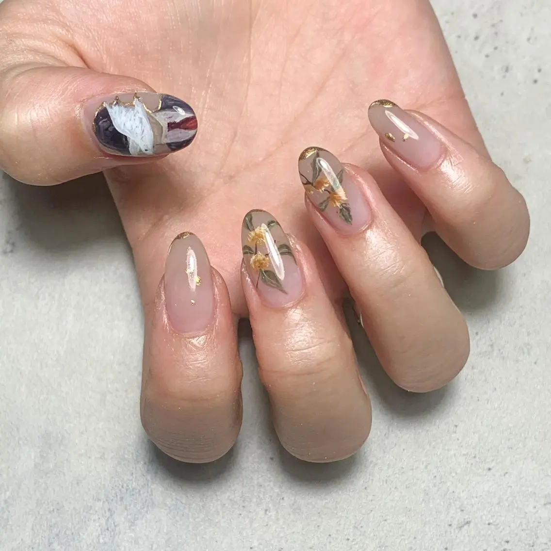ネイル ハンドネイル FIORITURA aiのネイルデザイン
