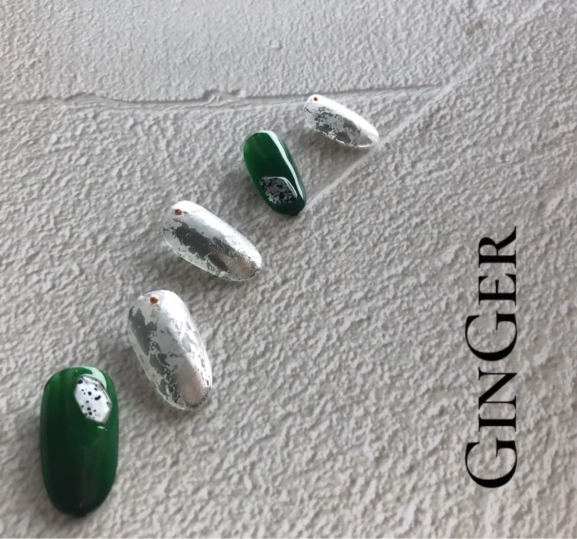 ネイル フットネイル ginger nail&spaのネイルデザイン