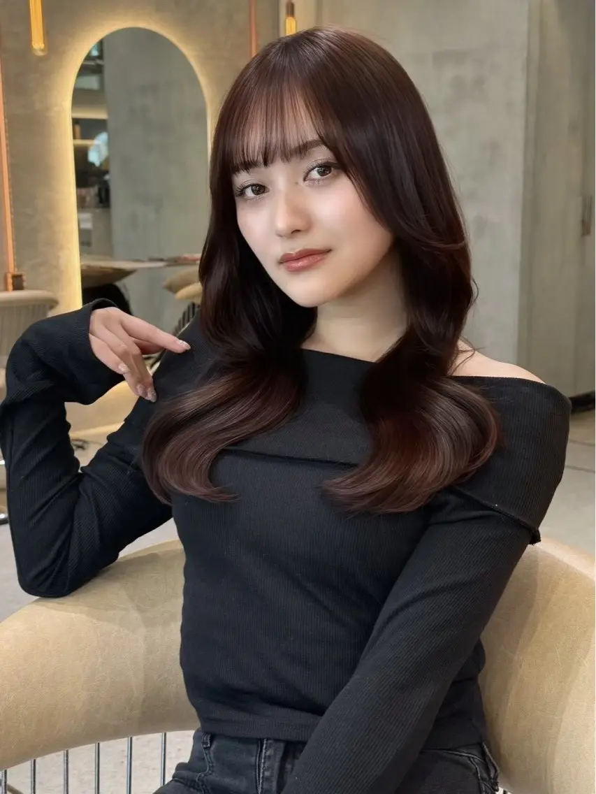 カラー ヘアカラー トリートメント 柳田 秀斗のヘアスタイル
