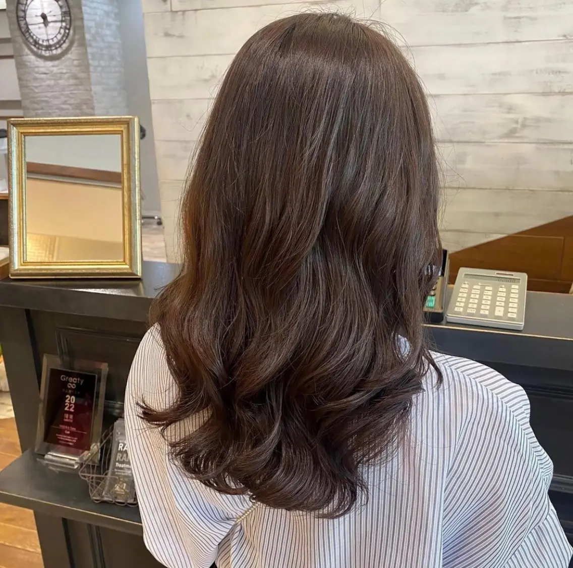 ロング ロング 栗原 瑞稀のヘアスタイル