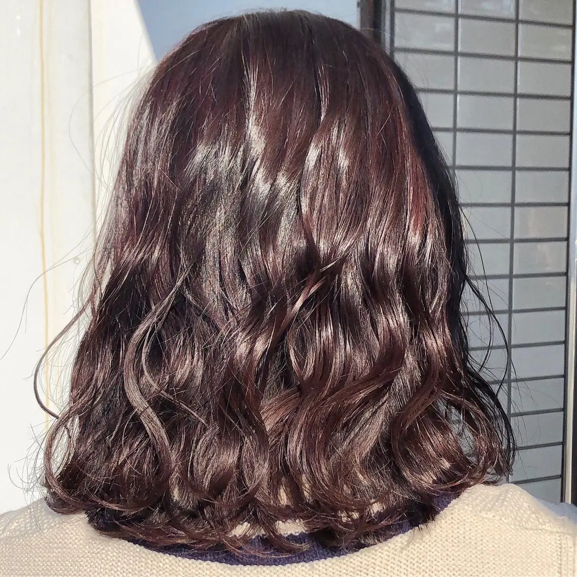 ミディアム カラー ブリーチ カシス ブリーチなしカラー ピンクカラー これた🧸ヘアメ職人 ♡髪質改善♡カラーのヘアスタイル