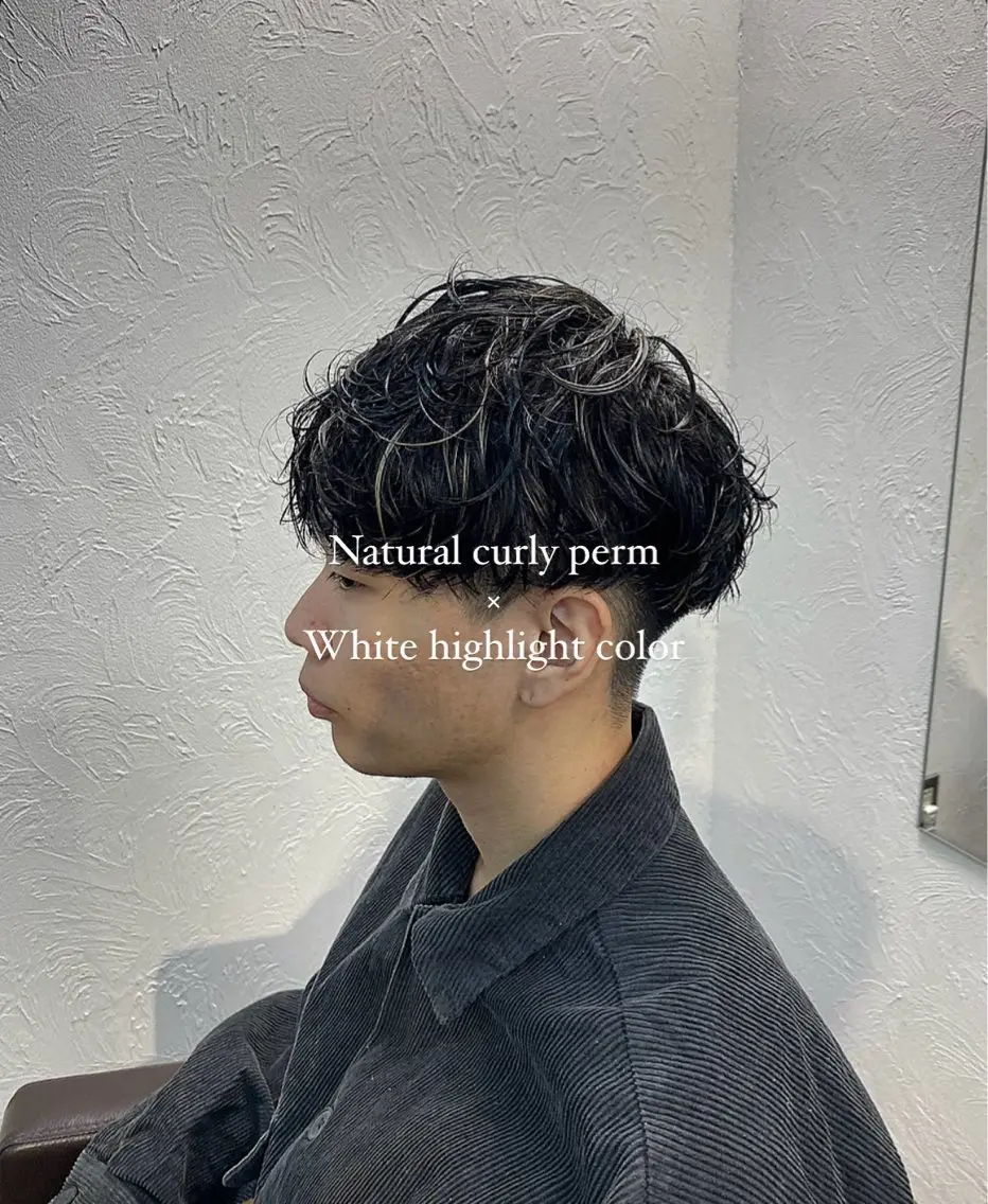 ショート パーマ メンズ 👑中野区美容師👑 /石塚恒太郎のヘアスタイル