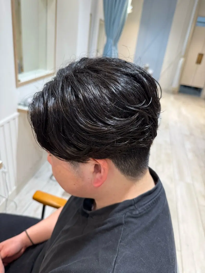 パーマ メンズ カット パーマ パーマモデル 募集中💍渡邉のヘアスタイル