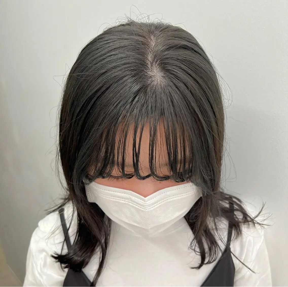 セミロング カラー グレージュ オリーブグレージュ オリーブグレー お洒落パーマ/ボブ ❄️Tomoka❄️のヘアスタイル