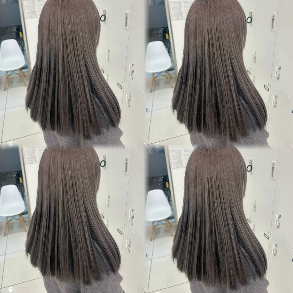 セミロング カラー ショートボブ セミロングパーマ バレイヤージュ ベージュカラー ブリーチ 髪質改善/艶カラー/ メンズパーマ/鈴木のヘアスタイル