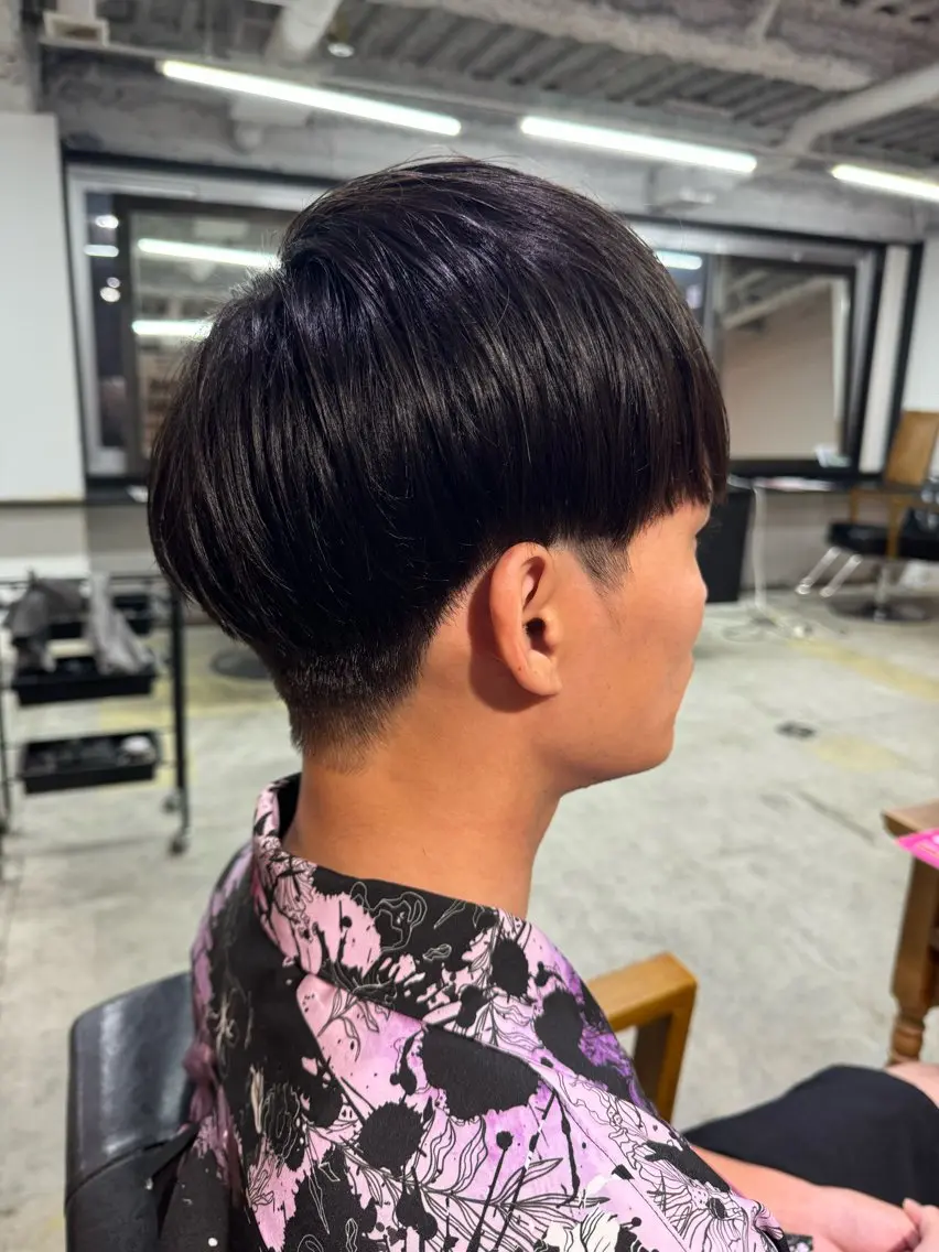 メンズ マッシュ 林 真那のヘアスタイル