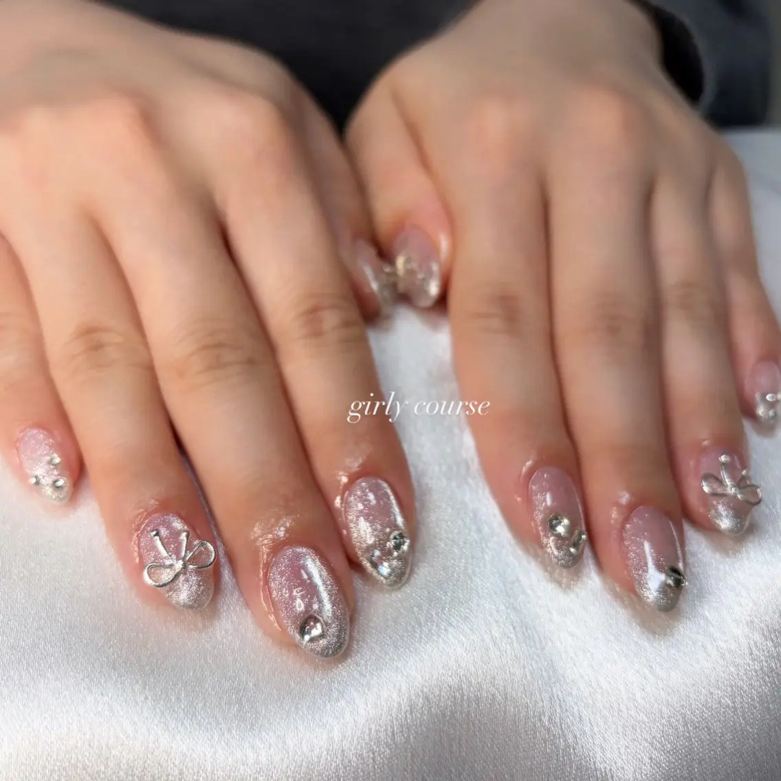 girly course🎀定額デザイン　ご新規様オフ無料 20種類以上の中から選べます♡の写真