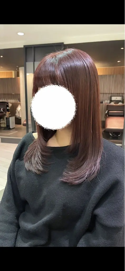 セミロング 【AIR銀座】 園田萌華のヘアスタイル