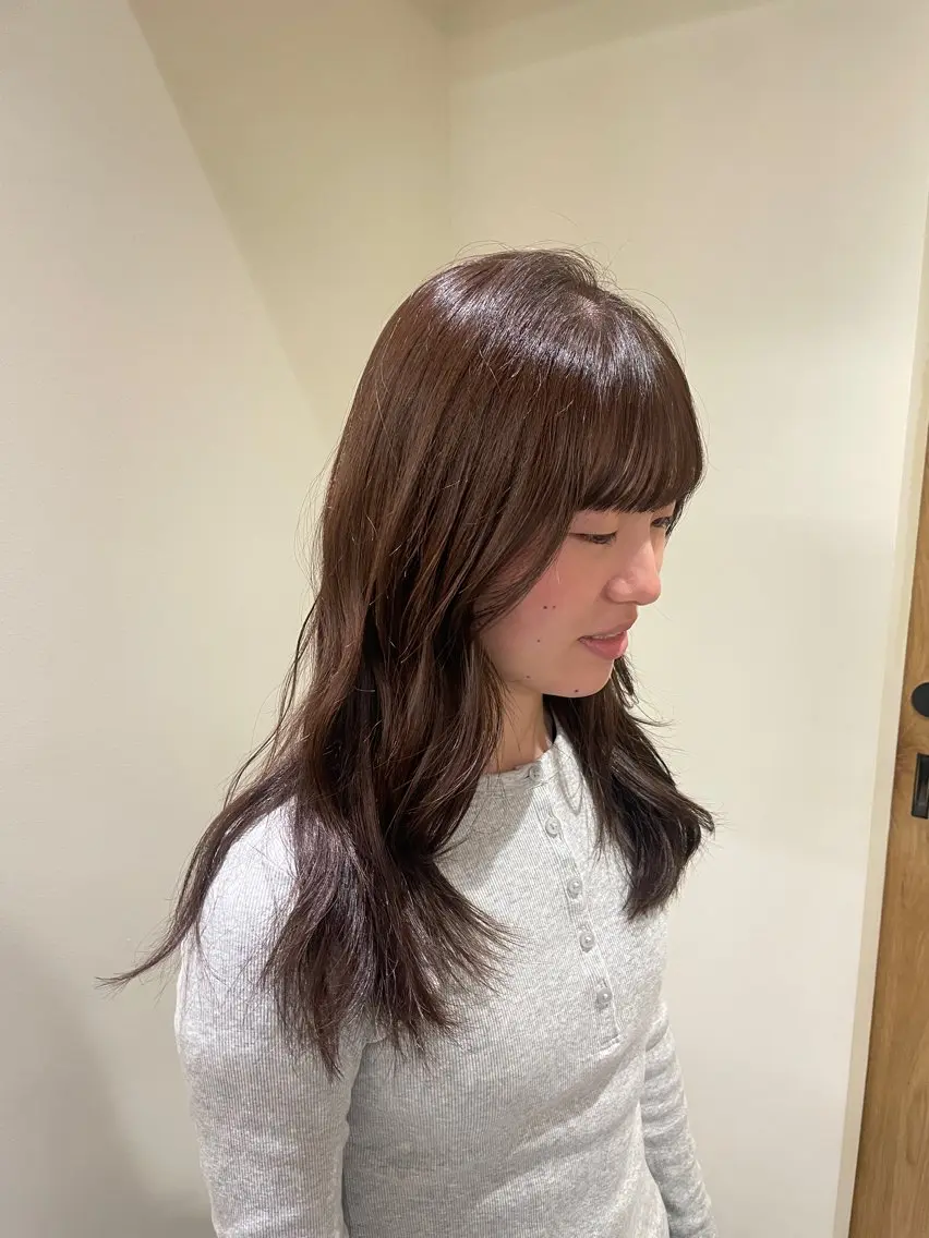 🉐本日残り☝枠‼️ワンカラー65%OFF🌷🐝飛び込み予約お待ちしております✅艶カラー是非お任せ下さい♬.*゚の写真