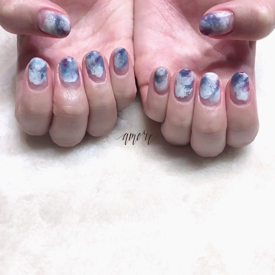 ネイル ジェルネイル ニュアンスネイル 春ネイル You kyehwaのネイルデザイン