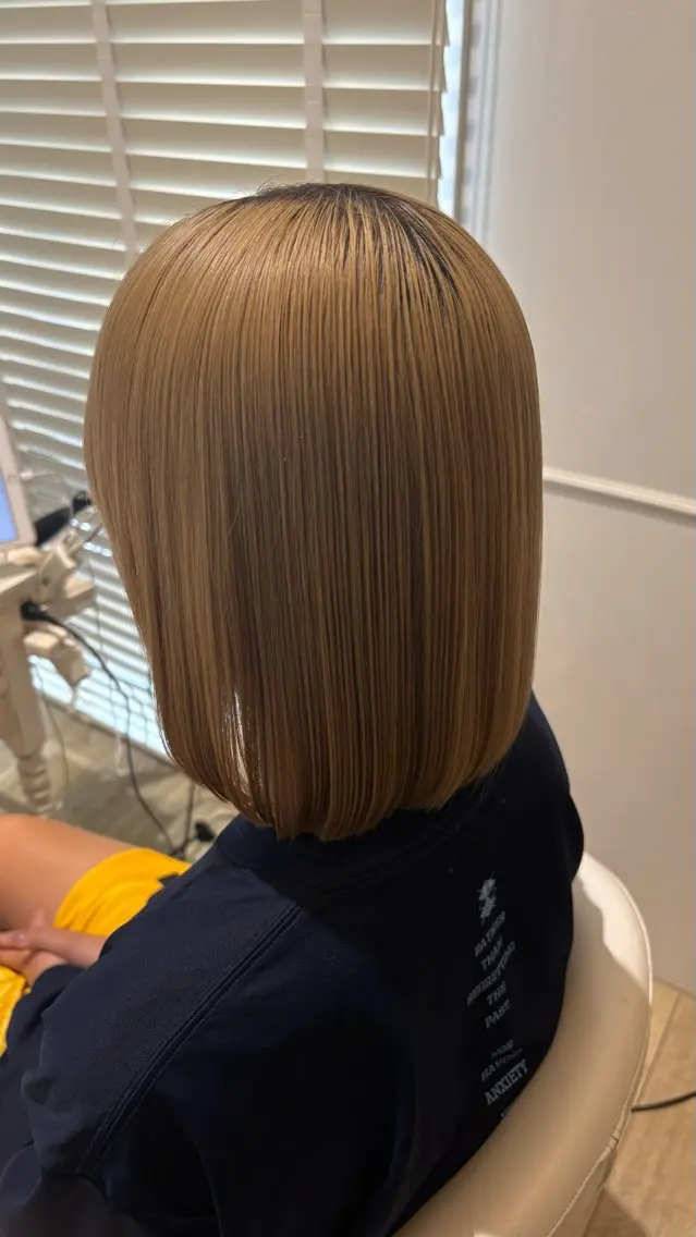 ショート カラー 似合わせ 顔周りYUUGAのヘアスタイル