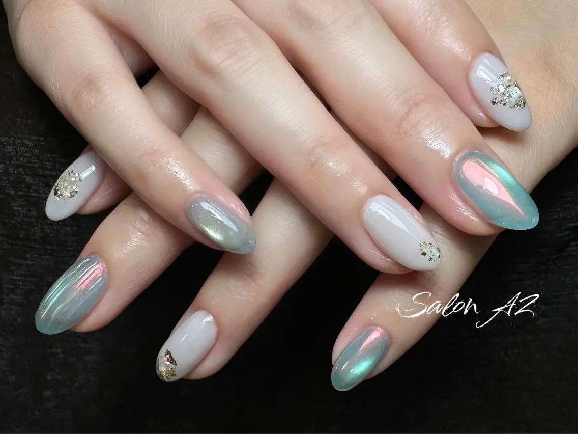 ネイル オフィスネイル ハンドネイル salon AZのネイルデザイン