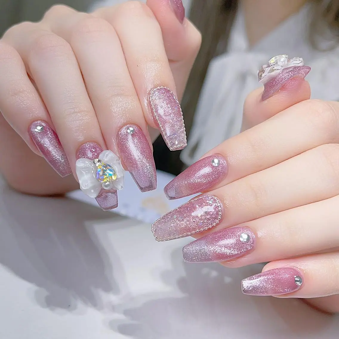 ネイル ハンドネイル Queen‘s なんのネイルデザイン