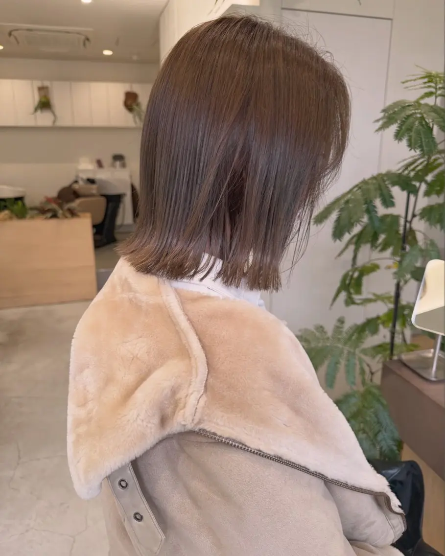 ミディアム 💛🤍U too e’s /店長🧸のヘアスタイル