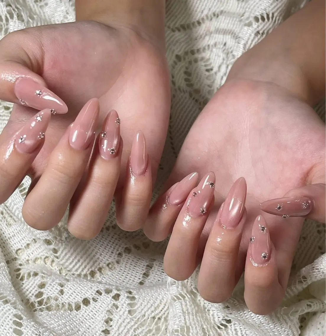 ネイル アートネイル 成人式 ジェルネイル ニュアンスネイル ネイルチップ Kora Nailのネイルデザイン