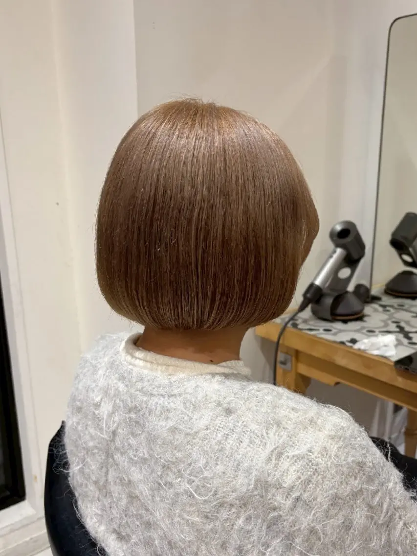 ショート ボブ RUA💜 ボブカット💜のヘアスタイル