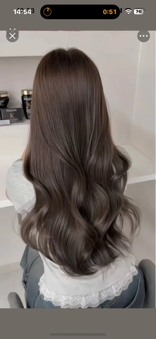 ロング モリシタ チョウのヘアスタイル