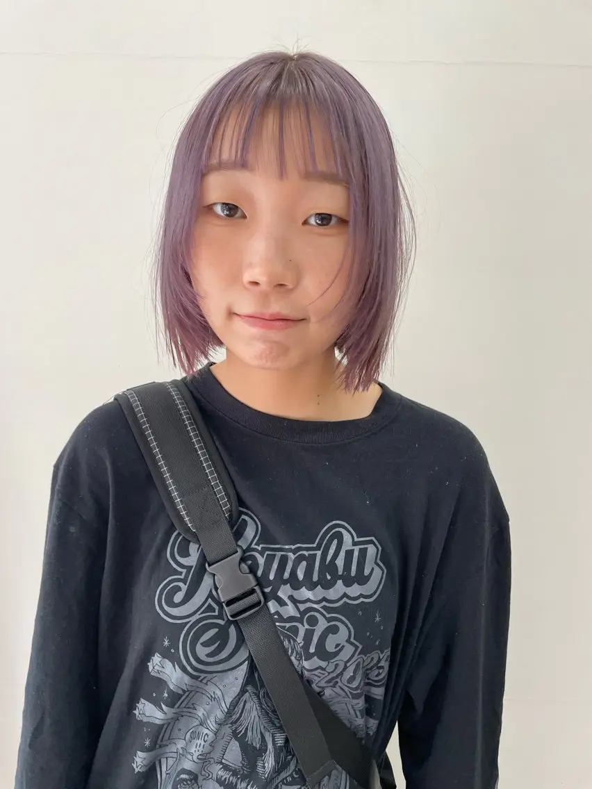 ミディアム カラー パーマ ヘアアレンジ メンズ カット ヘアカラー トリートメント tatsumi/ボブ ウルフ/レイヤーのヘアスタイル