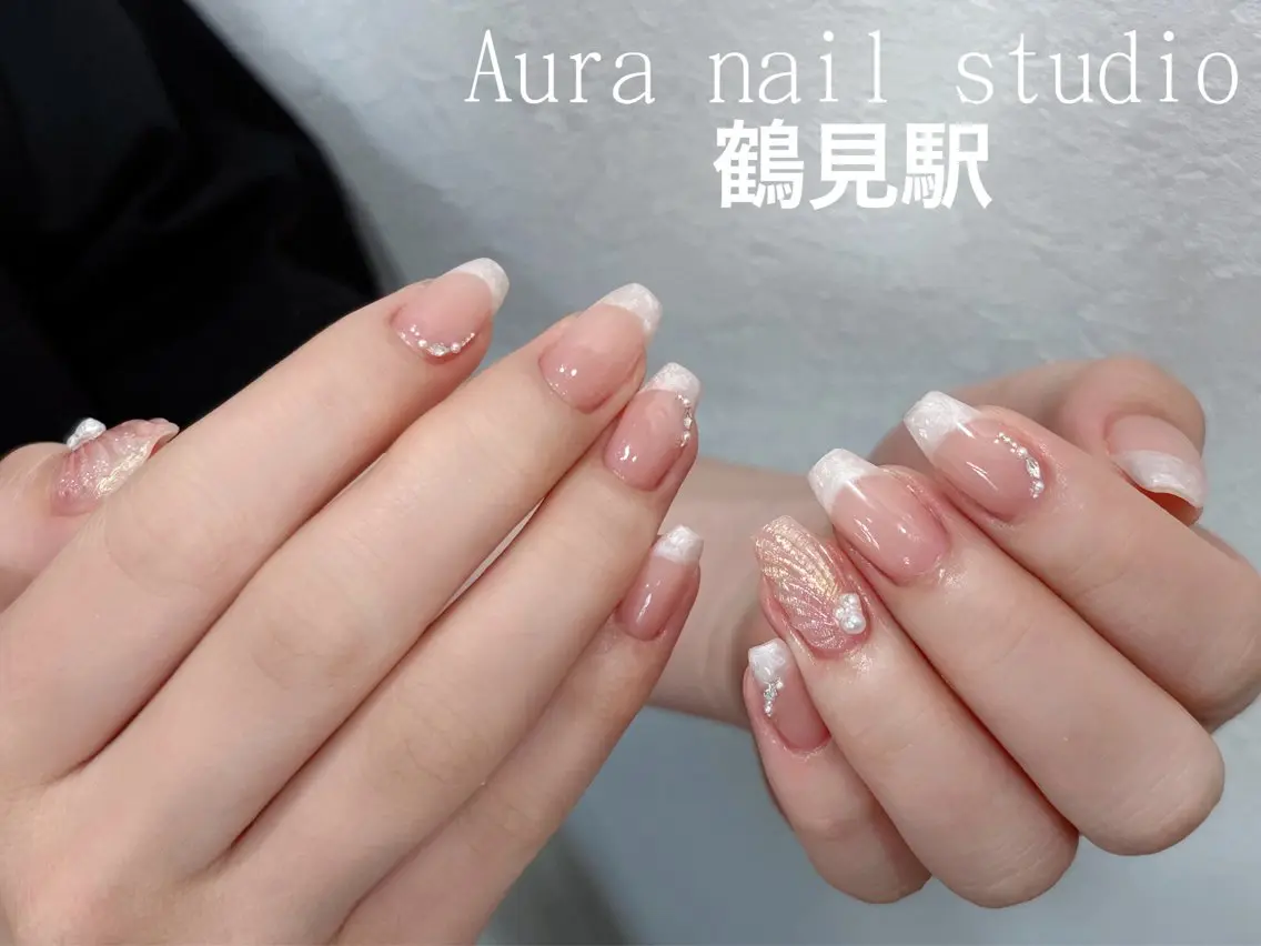ネイル ハンドネイル AURA NAIL 🌟鶴見店のネイルデザイン