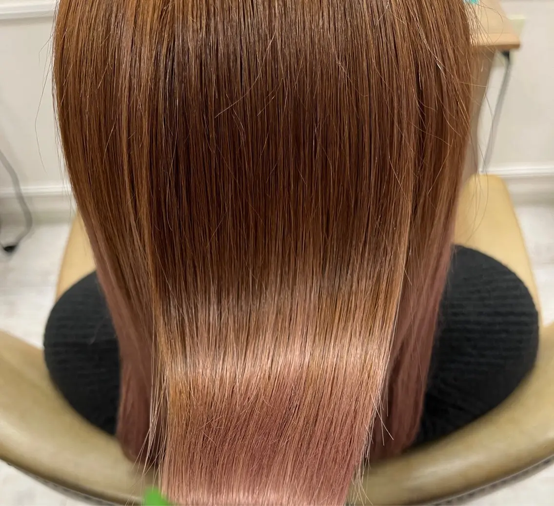 ミディアム 髪質改善 トリートメント 中村 由布紀のヘアスタイル