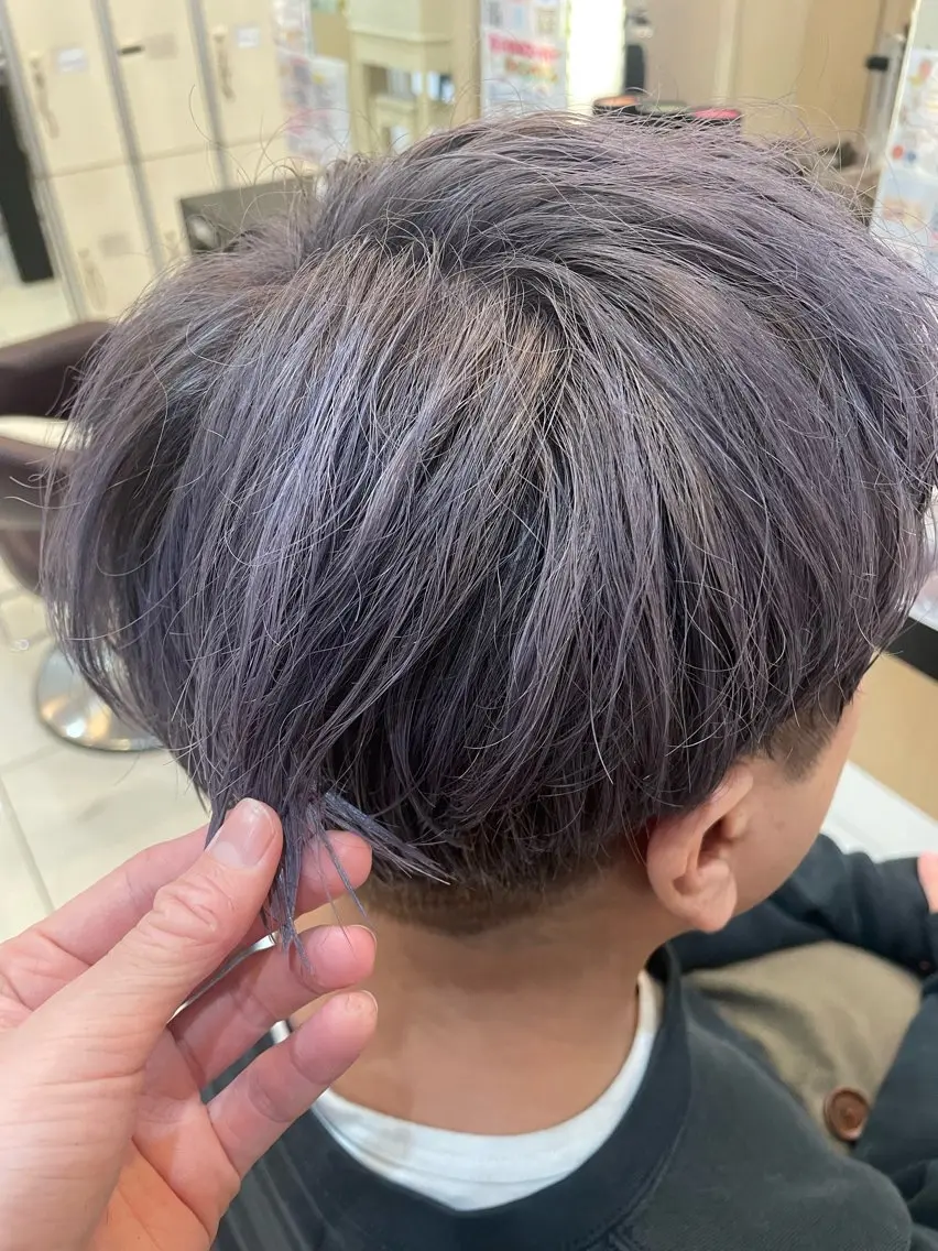 ショート カラー メンズ リリー /Men's/パーマのヘアスタイル