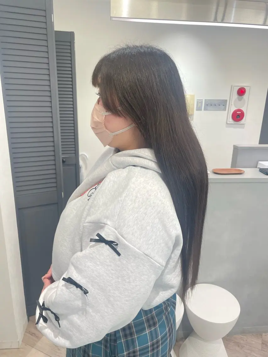 ロング ♡似合わせ ♡ハイトーン♡のヘアスタイル