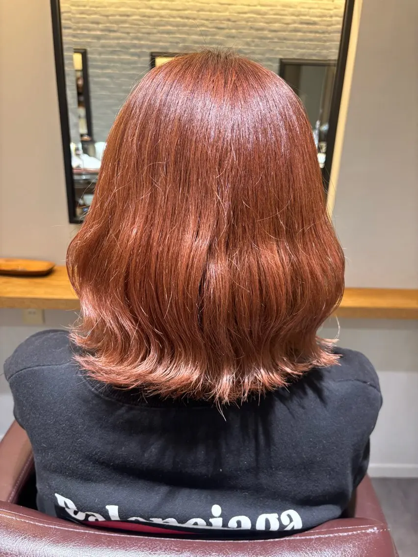 ミディアム ヘアカラー トリートメント 艶カラー💎 / Ayakaのヘアスタイル