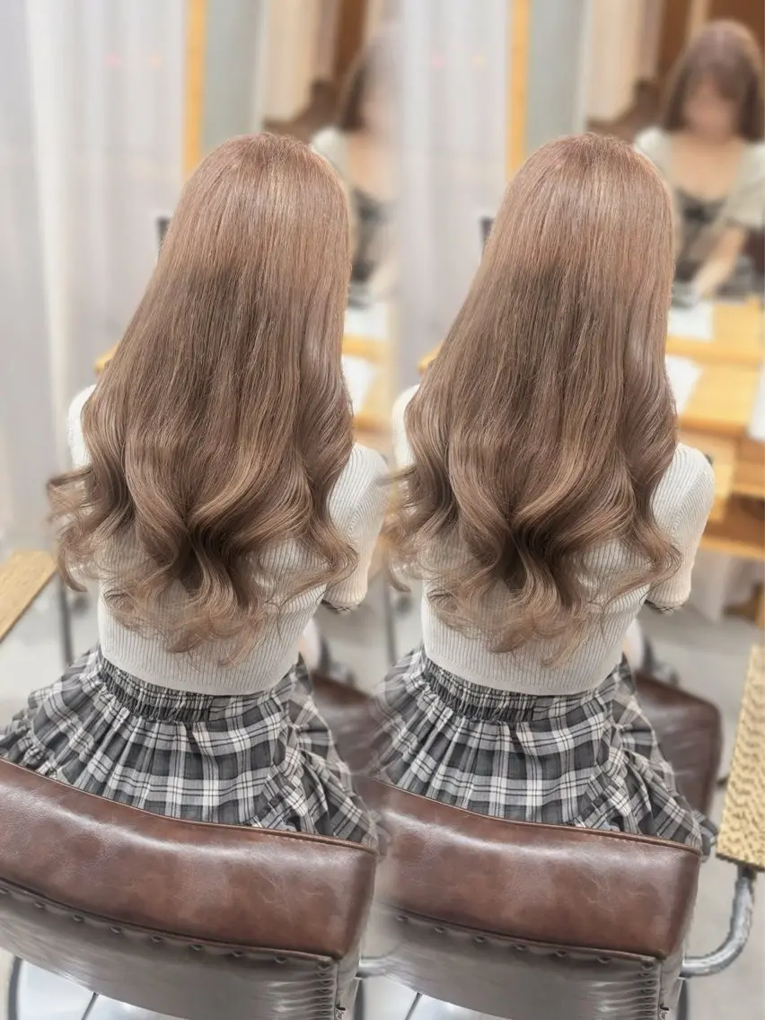 ロング カラー ❤︎KOHARU❤︎ 二条/矯正モデル急募のヘアスタイル