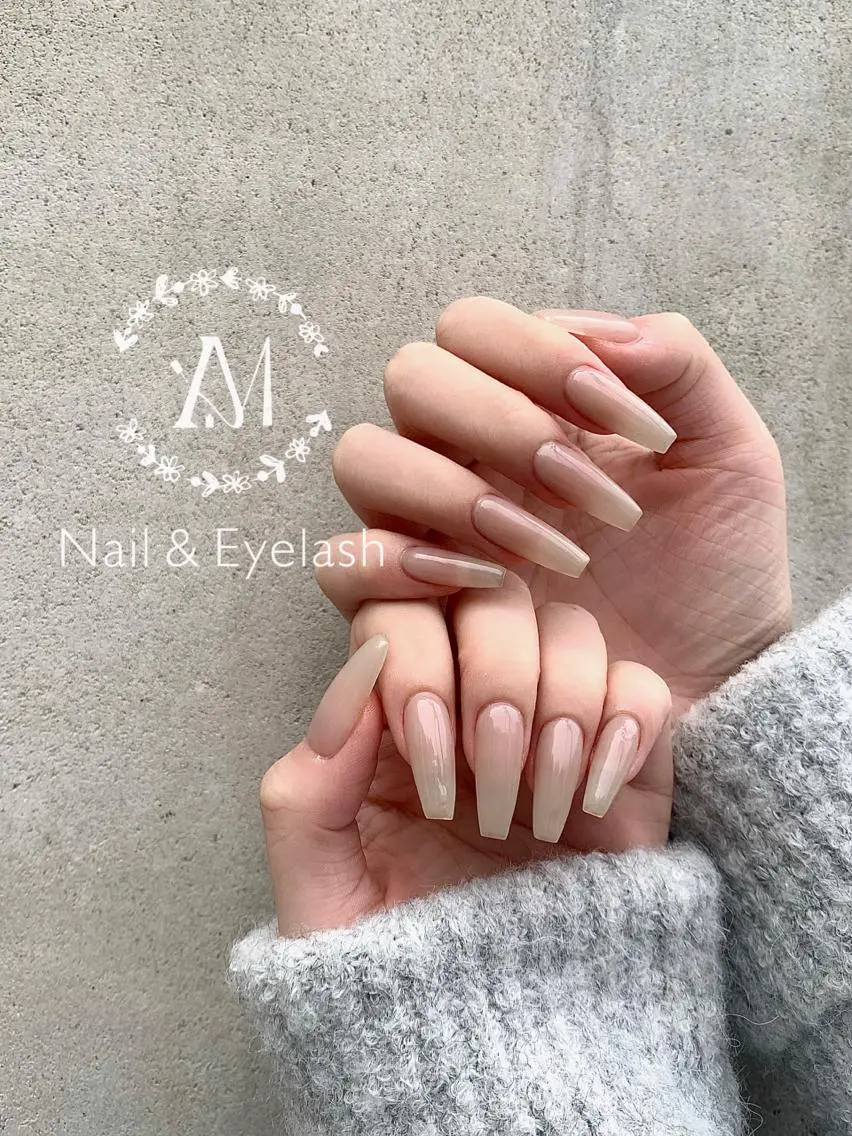 ❤️🔥新規限定❤️🔥<スカルプ>長さ出しワンカラー/ラメグラ★2色ok!¥9580円→¥8980円🥳の写真