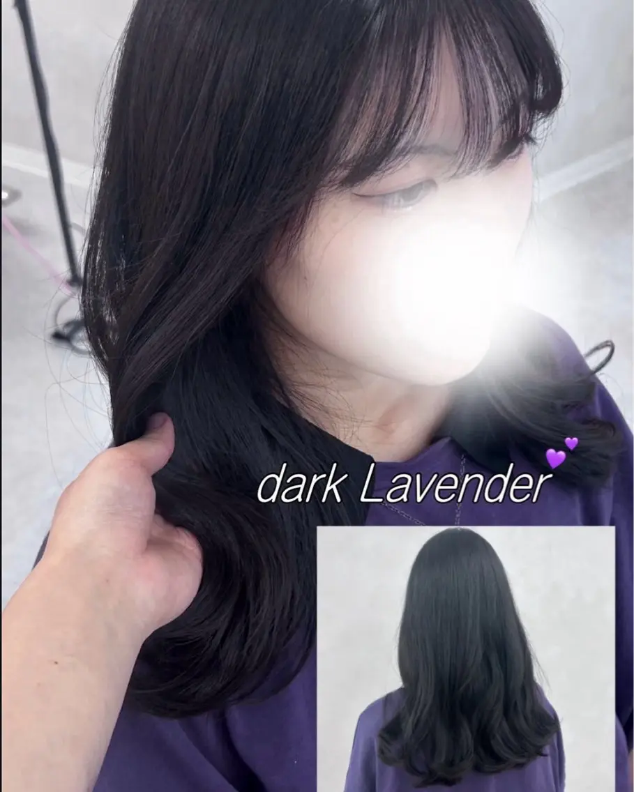 ロング カラー くびれヘア ヘアカラー トリートメント kana🎀 韓国風透明感カラーのヘアスタイル
