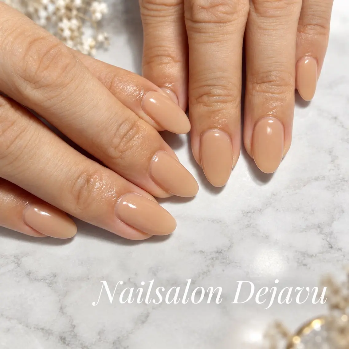 ネイル ワンカラーネイル ハンドネイル Nailsalon Dejavuのネイルデザイン
