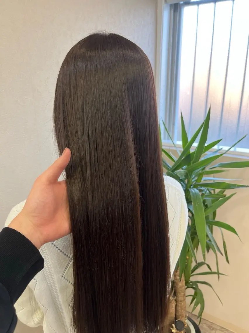 ロング ヘアカラー TIDE HAIR NICOのヘアスタイル